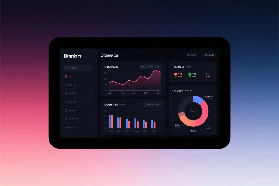 数据趋势与面板示意