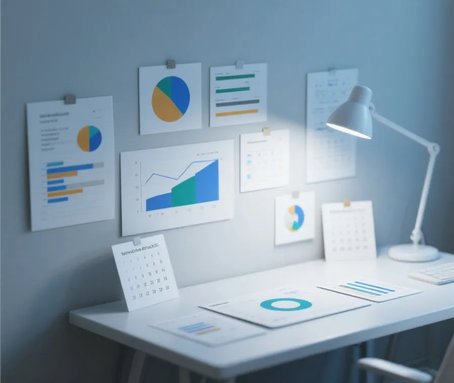 数据查询与趋势分析示意图